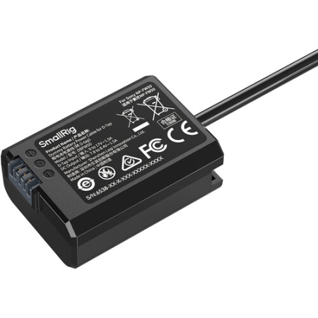 SmallRig 6538 - adapter zasilania typu Dummy, D-Tap do akumulatora Sony NP-FW50